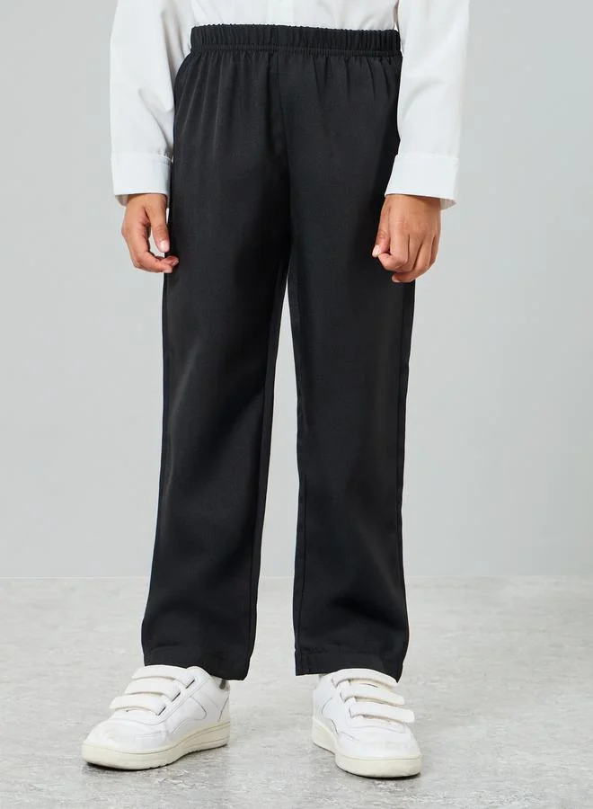 Styli Boys Shirt with Pants and Waist Coat with Bow Set